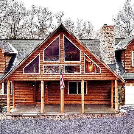 One Of A Kind Rustic Log Cabin Near Bryce Resort - Large Game Room - Fire Pit - Large Deck - Bbq Basye Eksteriør bilde