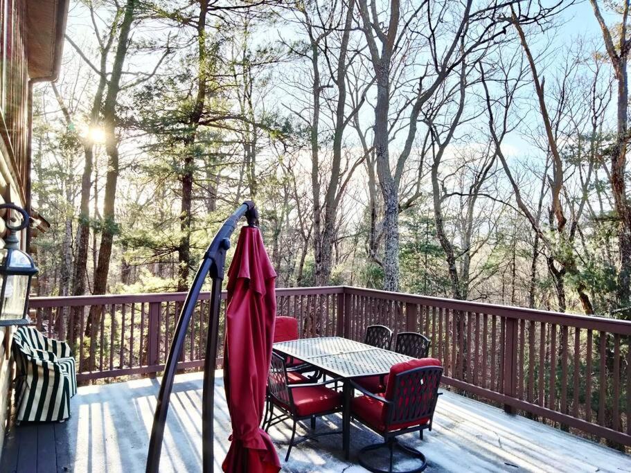One Of A Kind Rustic Log Cabin Near Bryce Resort - Large Game Room - Fire Pit - Large Deck - Bbq Basye Eksteriør bilde