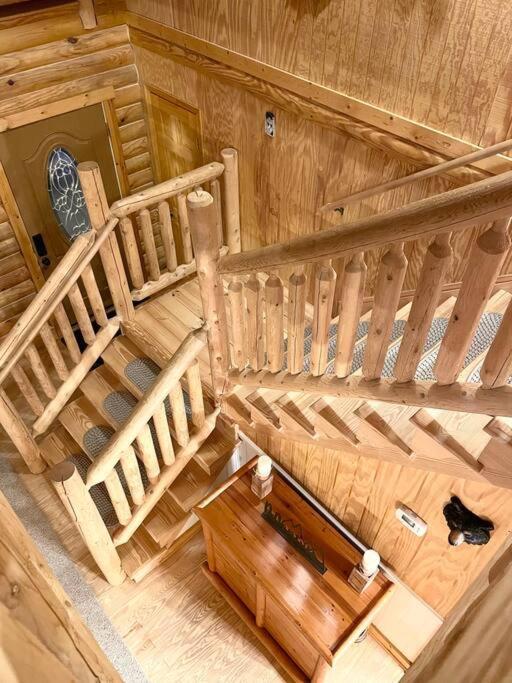 One Of A Kind Rustic Log Cabin Near Bryce Resort - Large Game Room - Fire Pit - Large Deck - Bbq Basye Eksteriør bilde