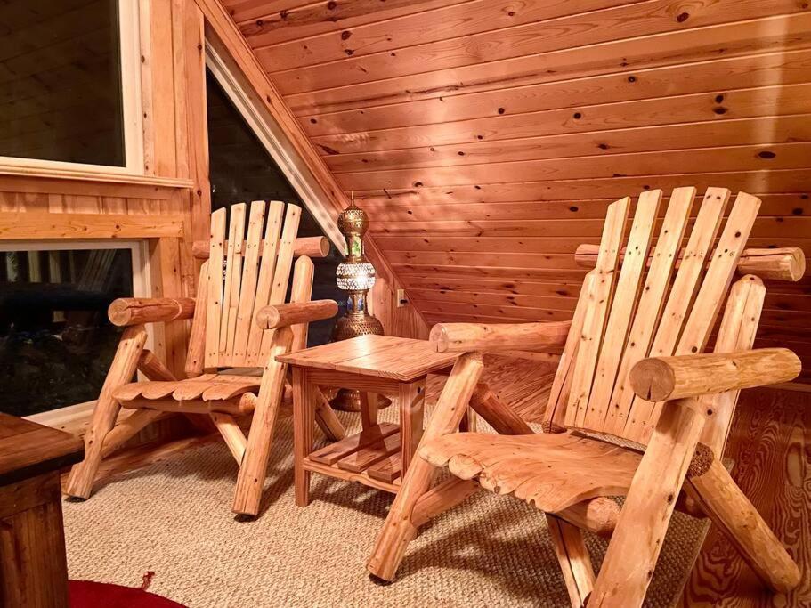 One Of A Kind Rustic Log Cabin Near Bryce Resort - Large Game Room - Fire Pit - Large Deck - Bbq Basye Eksteriør bilde